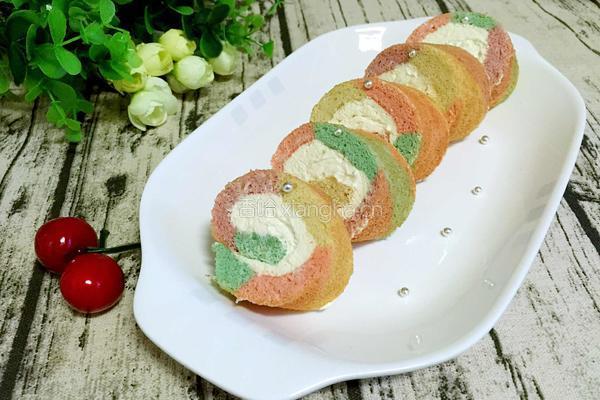 彩虹蛋糕卷的做法图解18