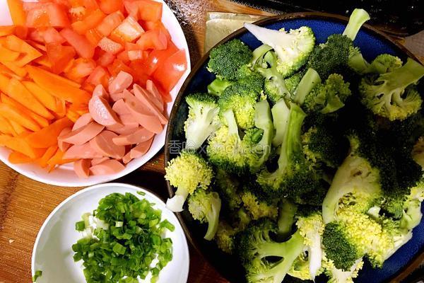 蒜茸西兰花的做法图解2
