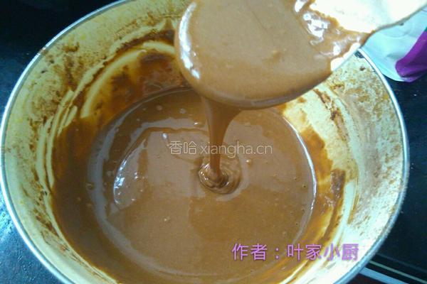 电饭煲版可可戚风蛋糕的做法图解7