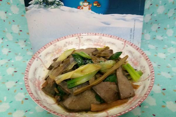 新口感猪肝的做法图解1