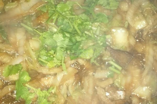 猪肉白菜炖粉条的做法图解14