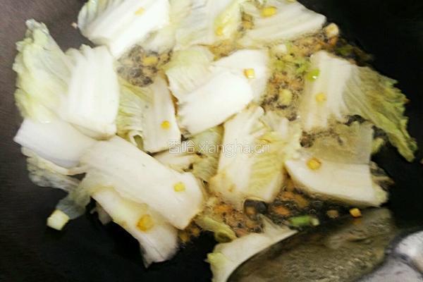 粉丝白菜烧圆子的做法图解10