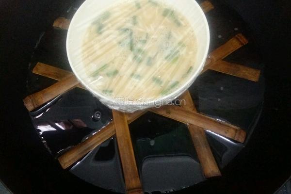 虾米蒸蛋的做法图解4