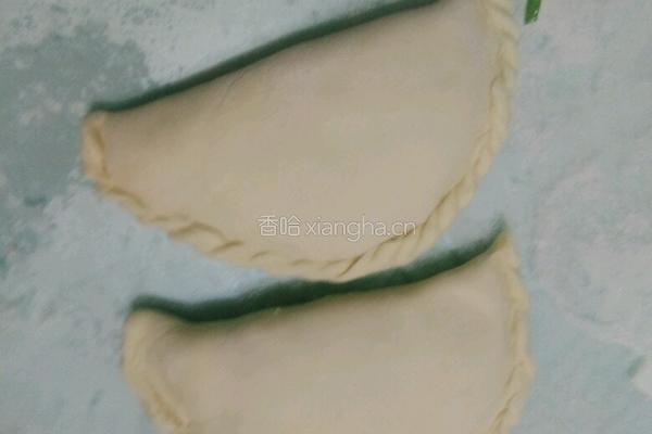 韭菜盒子(12个量)的做法图解21