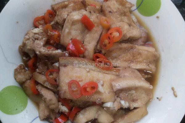 豆腐两面黄