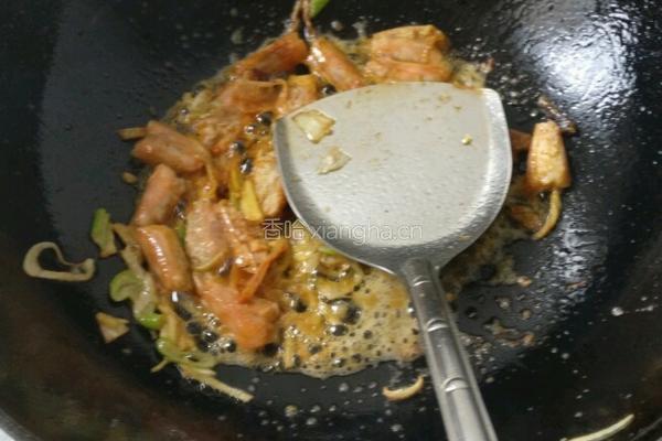 大虾炖白菜的做法图解4