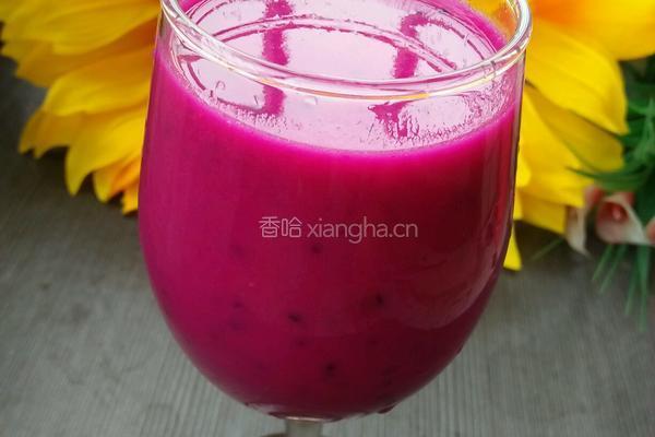 火龙果香蕉奶昔的做法图解8