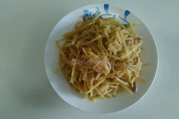 酸菜土豆丝的做法图解6