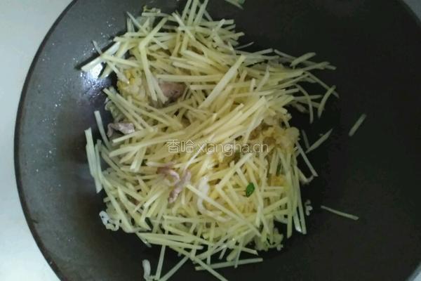 酸菜土豆丝的做法图解5