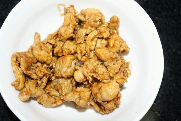 家常炒豆腐皮的做法图解4