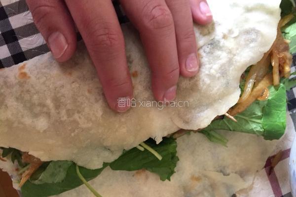 土豆丝卷饼的做法图解9