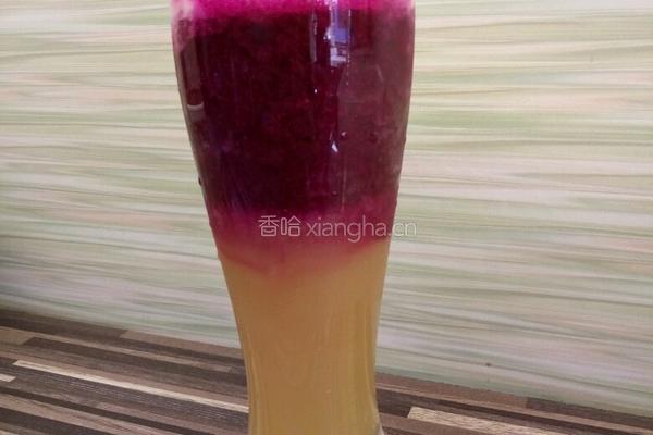 火龙果苹果汁的做法图解6