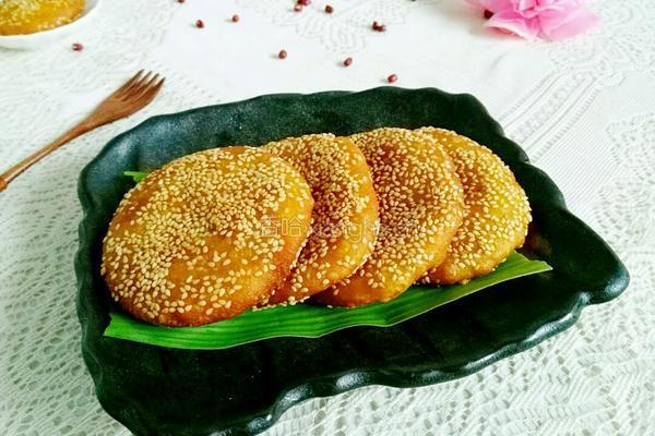  炸南瓜黍子饼的做法图解15