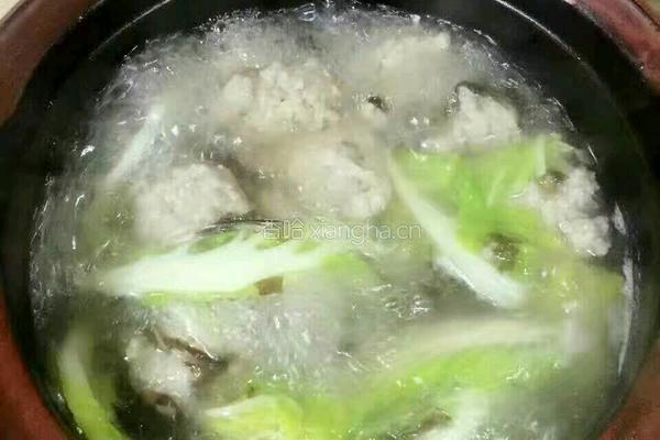 莲藕肉丸的做法图解5