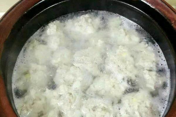 莲藕肉丸的做法图解4