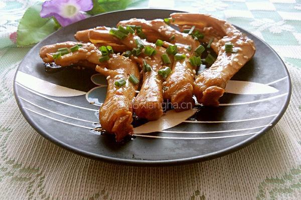 香鸭掌的做法图解8