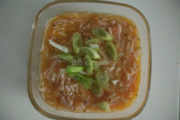 鸡蛋虾酱的做法图解4