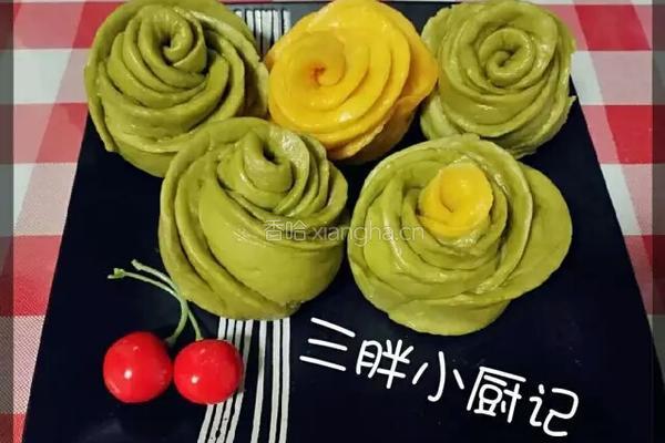 玫瑰花馒头的做法图解18