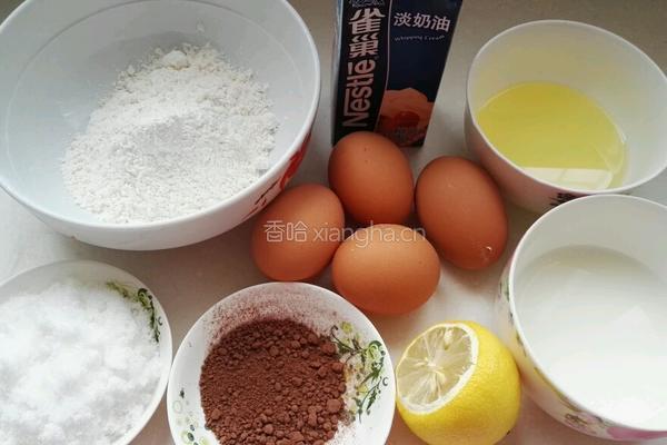 奶牛蛋糕的做法图解1