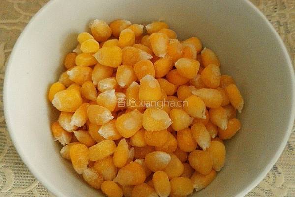 xo酱玉米粒炒菜心杆杆的做法图解4