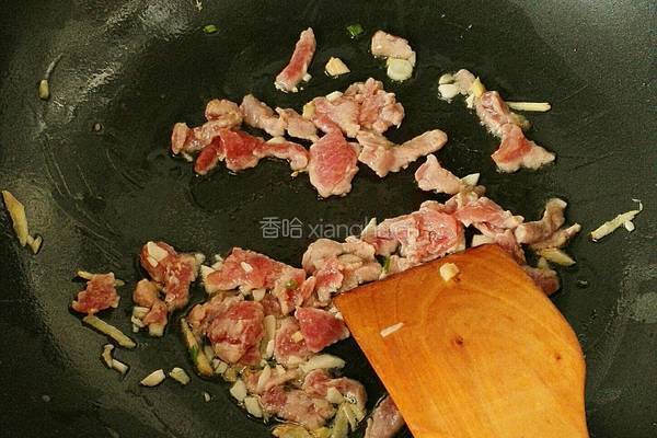 xo酱玉米粒炒菜心杆杆的做法图解6