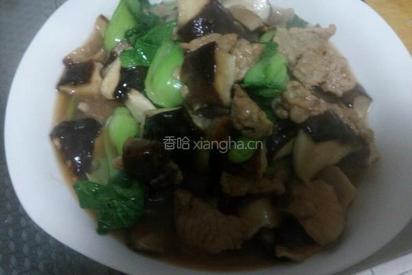 香菇油菜的做法图解15