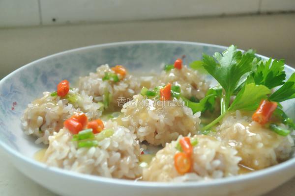 糯米水晶肉丸的做法图解7