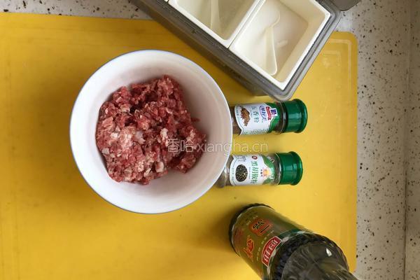 翡翠包肉的做法图解2