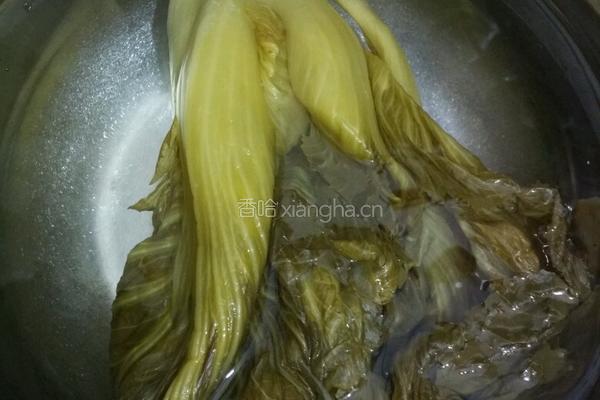 酸菜肉包子的做法图解6