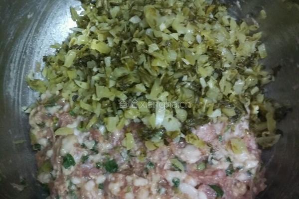 酸菜肉包子的做法图解14