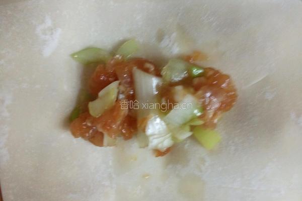 馄饨的制作的做法图解5