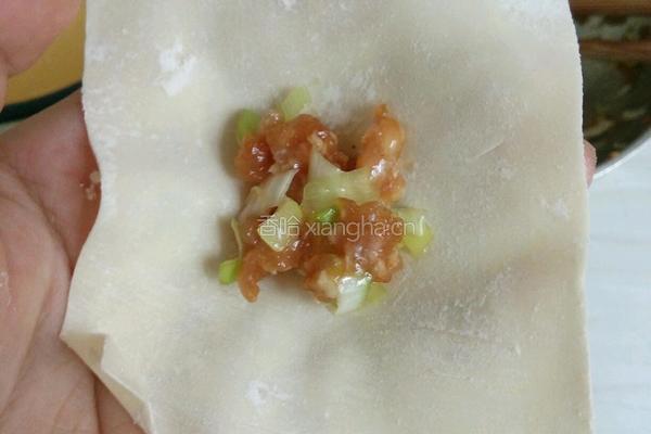 馄饨的制作的做法图解4