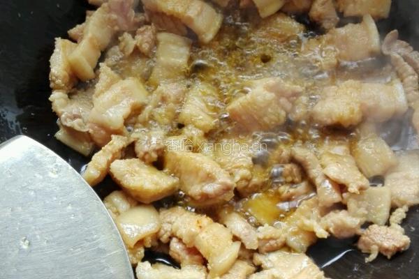 老干妈油炸的做法图解4
