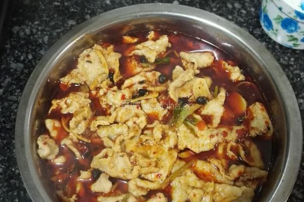 家常水煮肉片的做法图解11