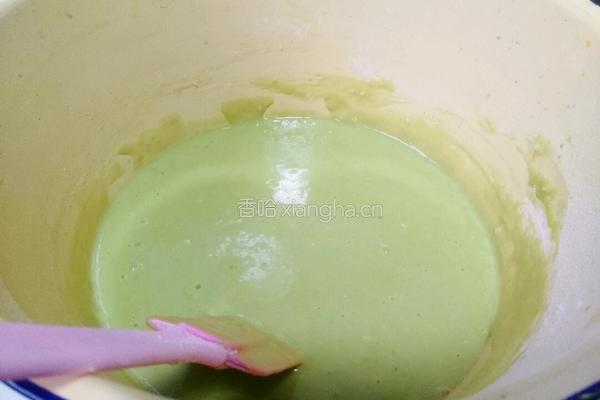  蔬菜汁戚风的做法图解6