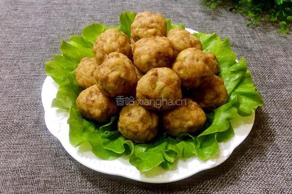 豆腐猪肉丸子的做法图解10