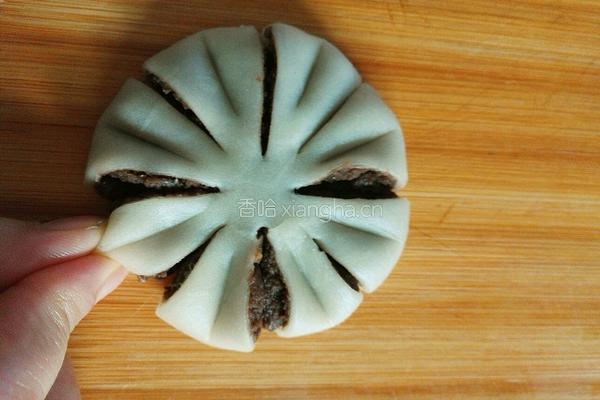 花朵豆沙酥的做法图解23