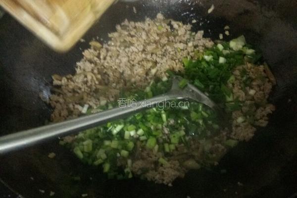 肉沫榨菜的做法图解4