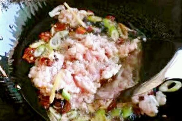 老北京肉末雪里蕻的做法图解3