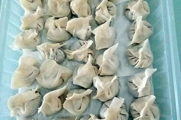 暖胃海鲜豌豆苗馄饨的做法图解16