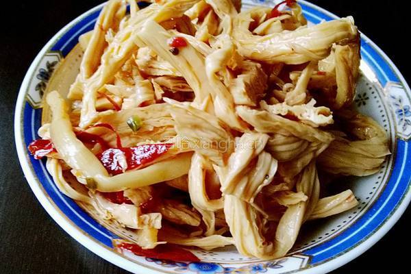 巧拌麻辣腐竹丝的做法图解10