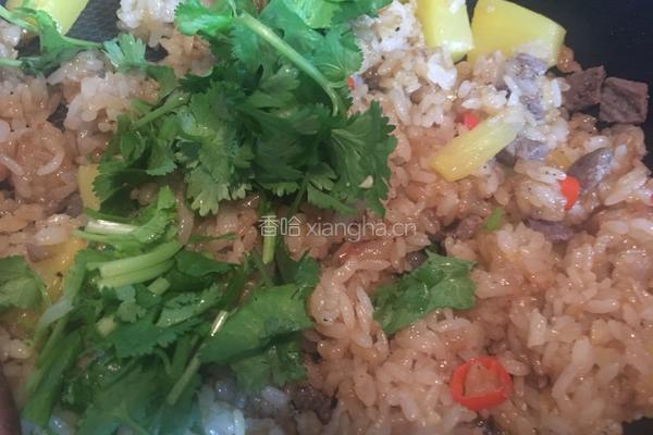 泰式凤梨炒饭的做法图解10