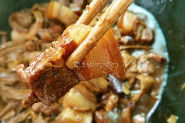 腐竹烧肉的做法图解13