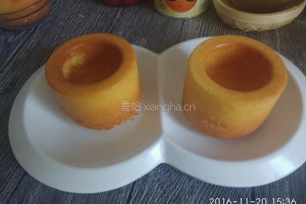 橙味奶油水果杯子蛋糕的做法图解16