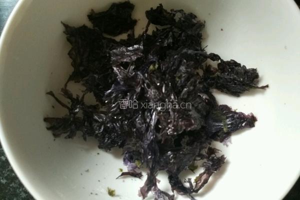 紫菜蛋花汤的做法图解2