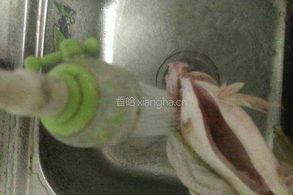 砂锅煲桂鱼面汤的做法图解4