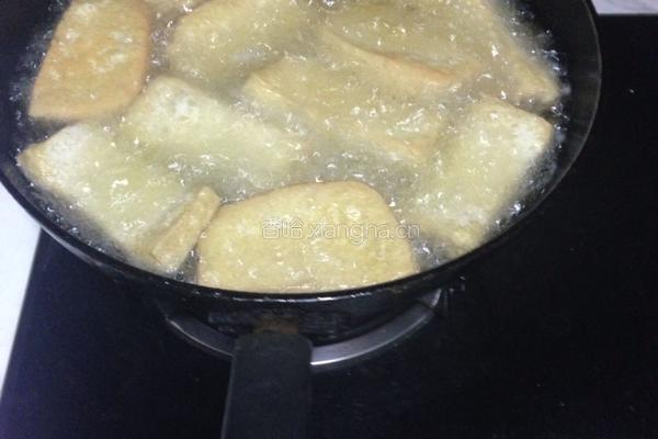 油炸豆腐的做法图解4