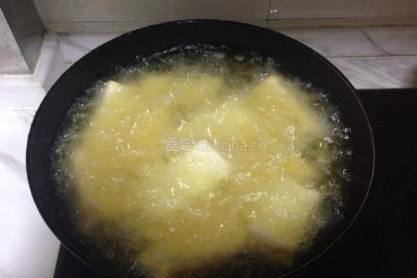油炸豆腐的做法图解3