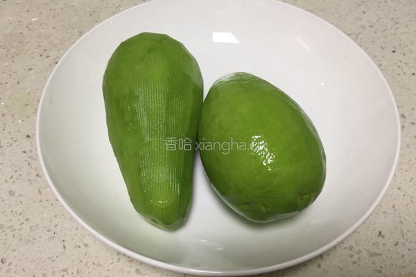 牛油果奶昔的做法图解2