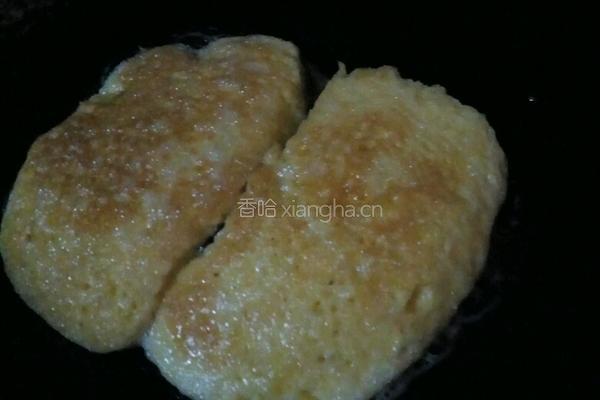 香煎馒头鸡蛋饼的做法图解5